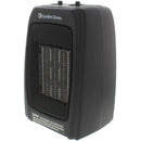 Portable Electric Ceramic Personal Fan Space Heater, Black - Fry's Superstore