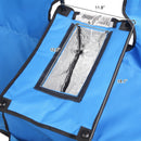 Portable Outdoor 2-Seat Folding Chair with Removable Sun Umbrella Blue - Fry's Superstore