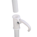 Portable Outdoor 2-Seat Folding Chair with Removable Sun Umbrella Blue - Fry's Superstore