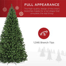 Premium Spruce Artificial Holiday Christmas Tree With Metal Hinges & Foldable Base - Fry's Superstore