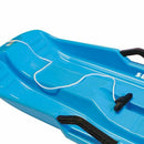 Slippery Racer Downhill Thunder Kids Toddler Plastic Toboggan Snow Sled (2 Pack) - Fry's Superstore