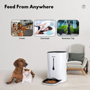 WOPET Automatic Pet Feeder Food Dispenser for Cats and Dogs - Fry's Superstore